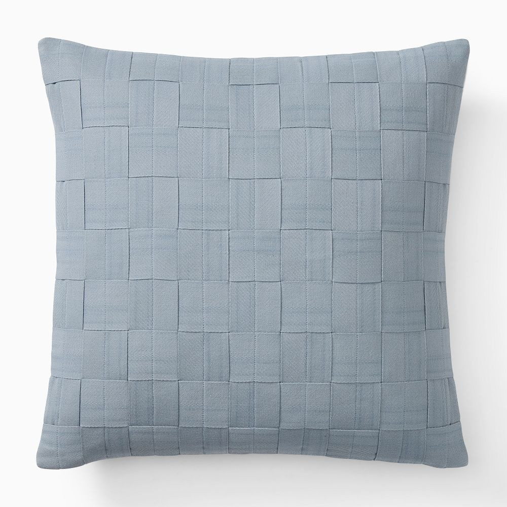 Taped Basketweave Pillow Cover | West Elm (US)