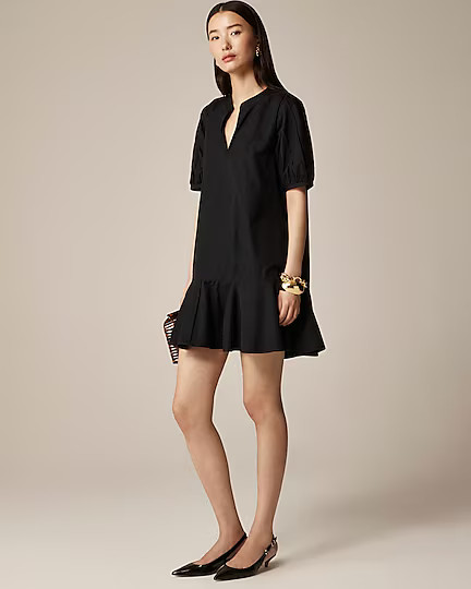 Delilah dress in cotton poplin | J. Crew US