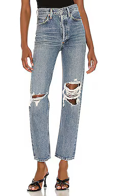 AGOLDE 90s Pinch Waist in Backdrop from Revolve.com | Revolve Clothing (Global)