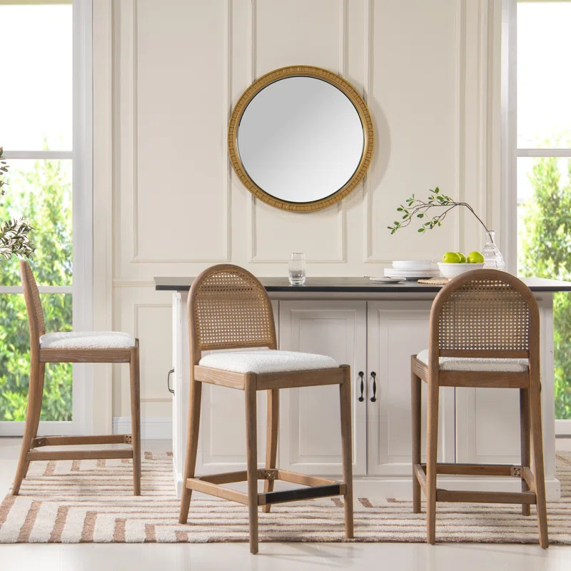 Cossette Upholstered Counter Stool (Set of 2) | Wayfair Professional