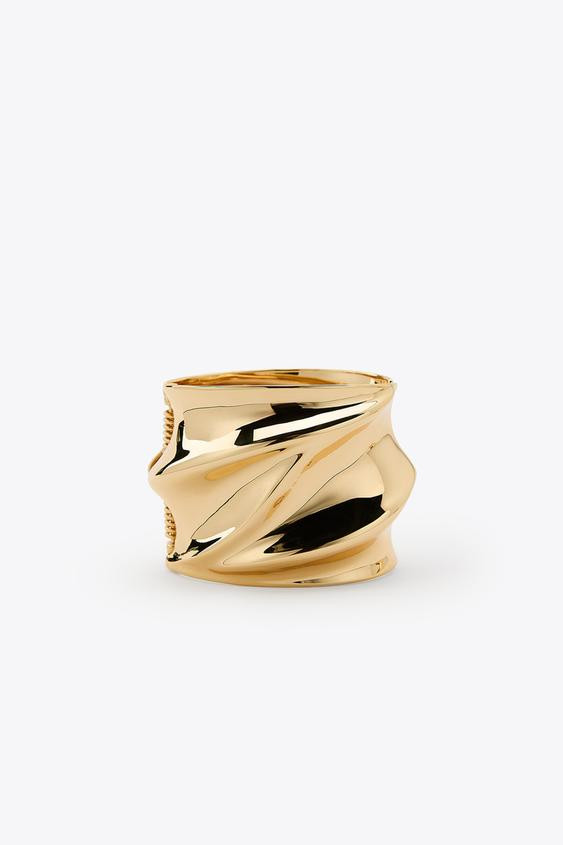 WAVY METAL BRACELET | Zara US