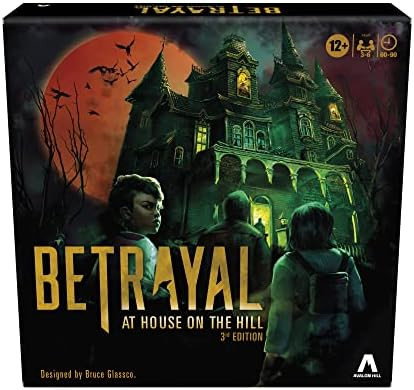 Hasbro Gaming Avalon Hill Betrayal at The House on The Hill 3rd Edition Cooperative Board Game, A... | Amazon (US)