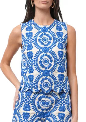 Women's Sleeveless Crew Neck Top | Belk