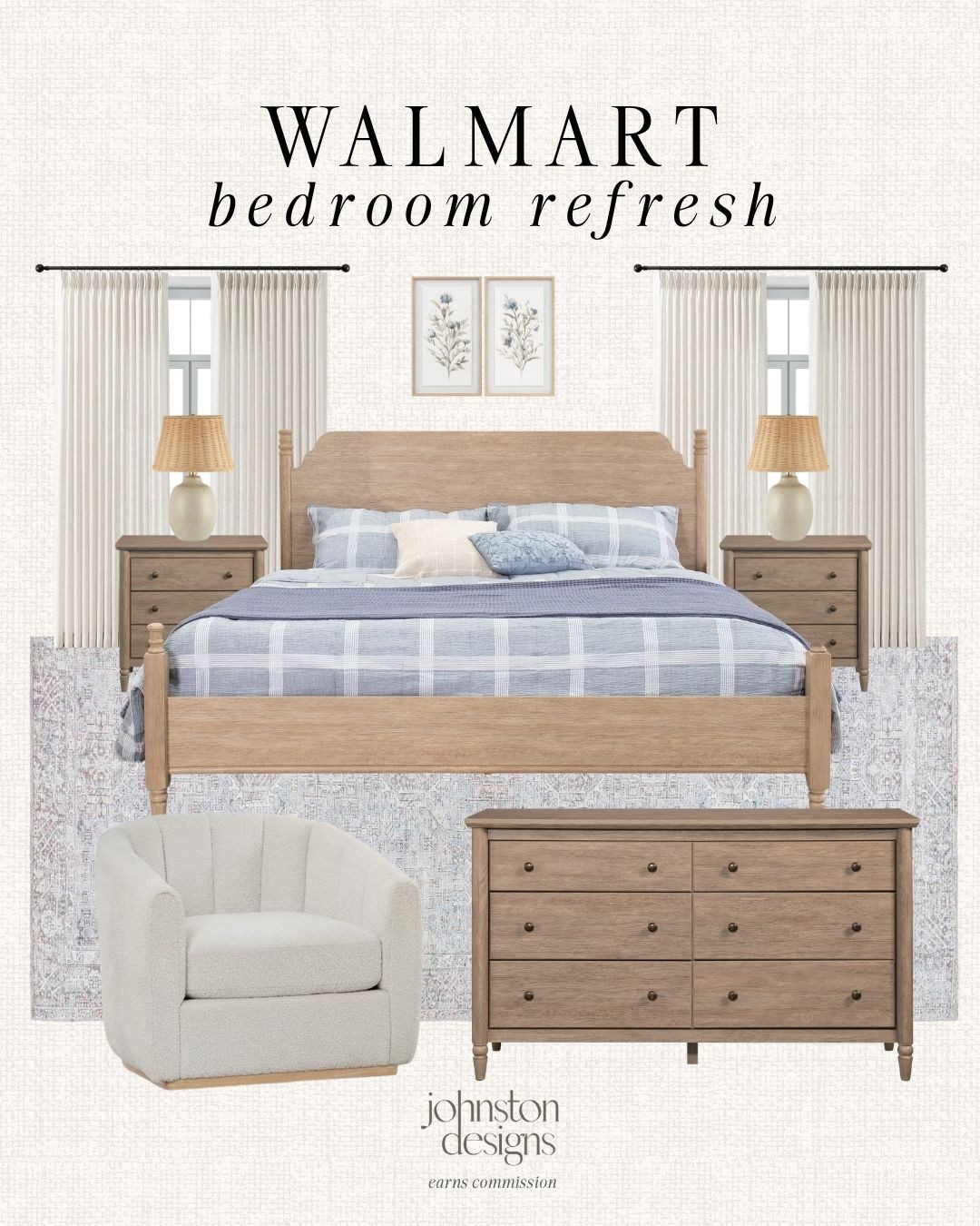 Walmart bedroom refresh finds. 🤍 Cozy neutral bedroom with wood furniture, soft bedding and classic decor pieces for an easy elevated look.


Walmart bedroom, My Texas House, bedroom refresh, neutral bedroom decor, cozy bedroom ideas, wood bedroom furniture, affordable bedroom, bedroom styling, walmart home finds, classic bedroom style, budget home decor, coastal, blue hues, room inspo. 

 #LTKHome