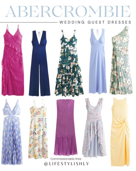 Abercrombie wedding guest dresses! Shop new arrivals at Abercrombie! 

#LTKwedding #LTKSpringSale #LTKstyletip