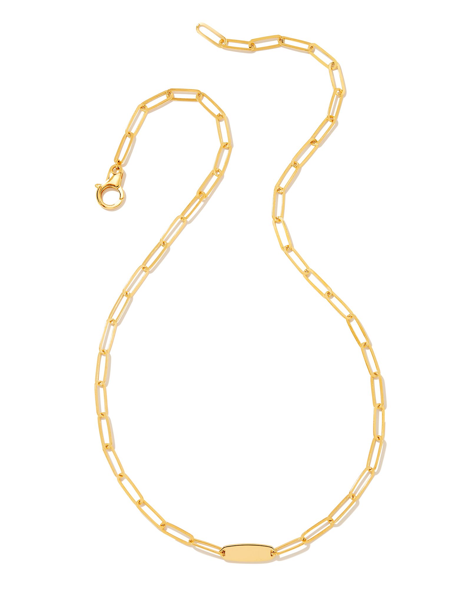 Marlee Paperclip Chain Necklace in 18k Gold Vermeil | Kendra Scott | Kendra Scott
