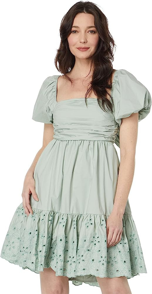 en saison Juliet Mini Dress Seafoam XS | Amazon (US)