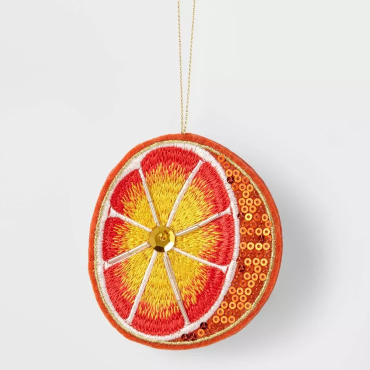 Felt Orange Christmas Tree Ornament - Wondershop™ | Target