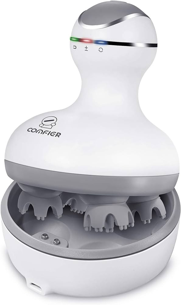 COMFIER Electric Cordless Hair Scalp Massager with Kneading 84 Massage Nodes, Handheld Portable H... | Amazon (US)