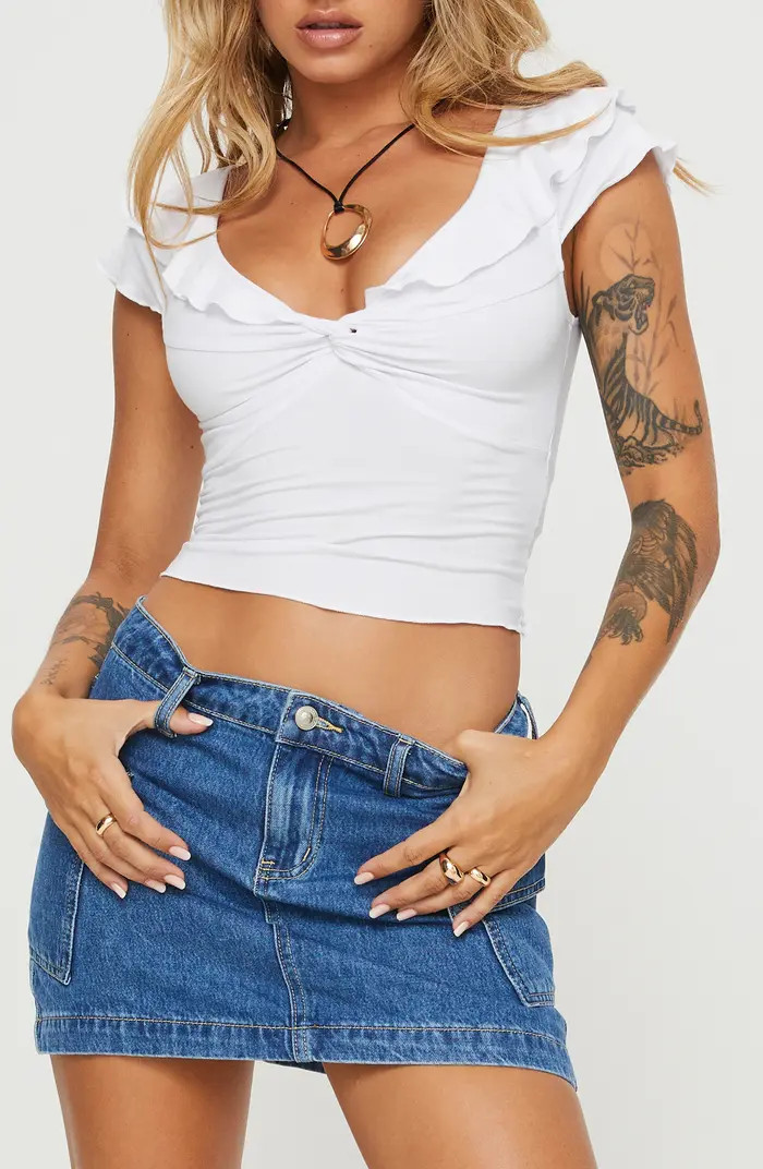 Say Nothing Ruffle Top | Nordstrom