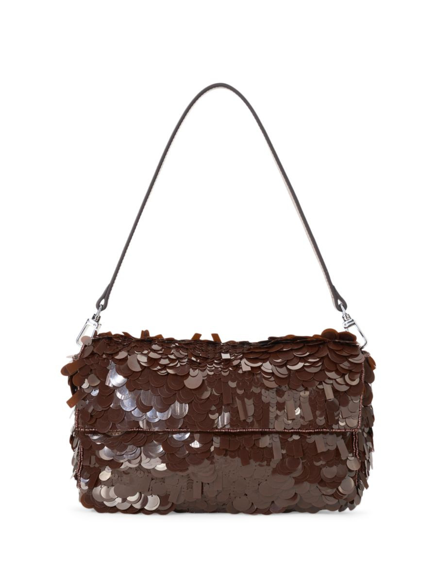 StaudTimmy Leather Shoulder Bag | Saks Fifth Avenue