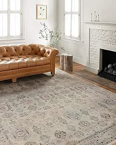 Loloi II Hathaway Collection HTH-04 Beige/Multi, Traditional Accent Rug, 2'-0" x 5'-0" | Amazon (US)