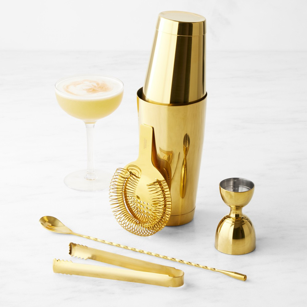 Williams Sonoma Mixology Shaker &amp; Tools Set | Williams-Sonoma