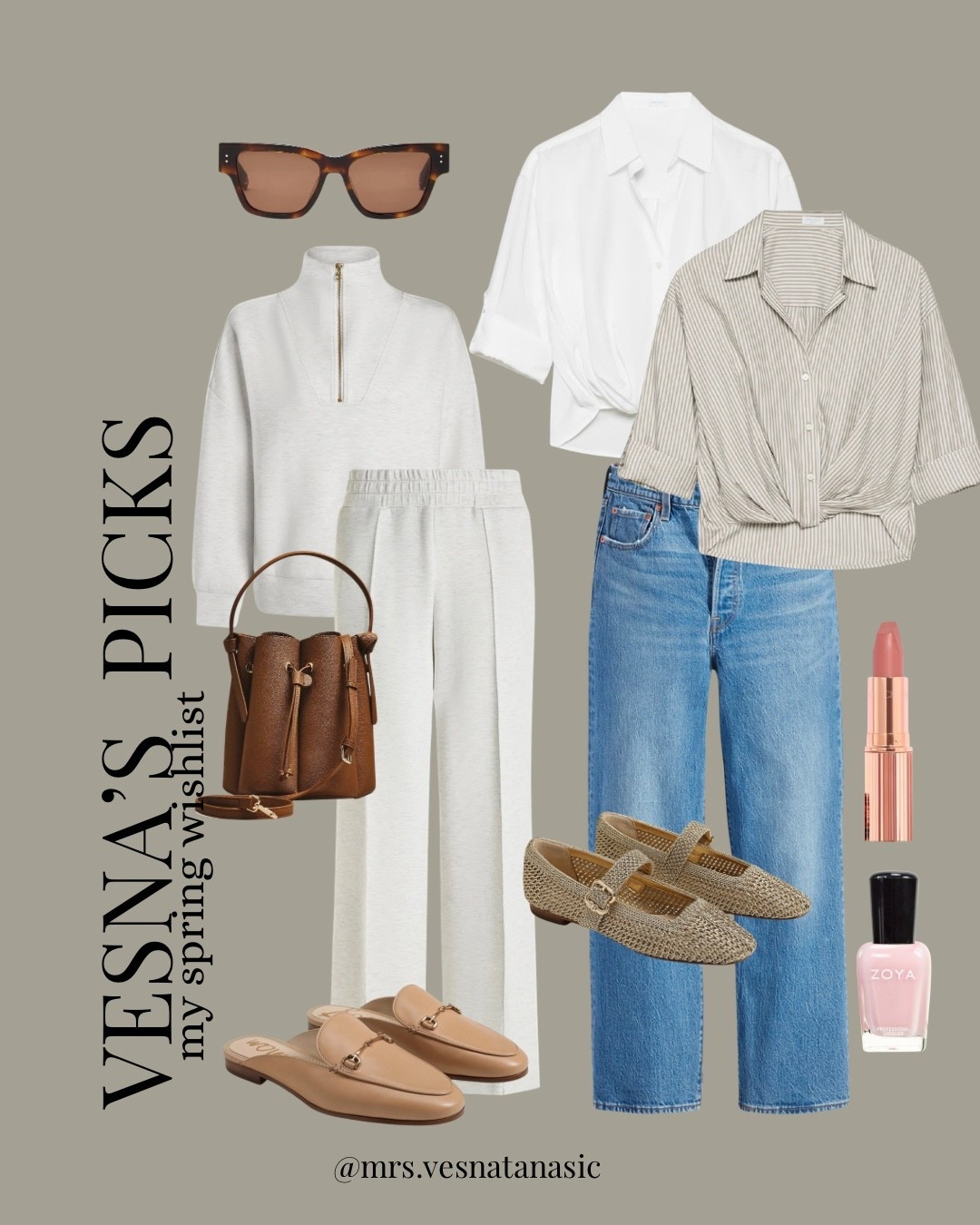 Pieces I keep reaching for this spring — soft neutrals, relaxed denim, woven textures + everyday classics 🤍
effortless outfits that mix, match, and actually get worn
everything linked here 

#LTKgrwm #LTKTravel #LTKootd