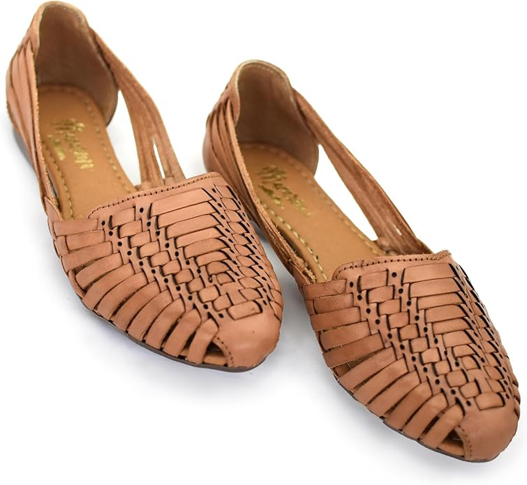 Macarena Collection Womens Shoes Leather Sandals for Women | Huarache Handmade Mexican Sandals | ... | Amazon (US)