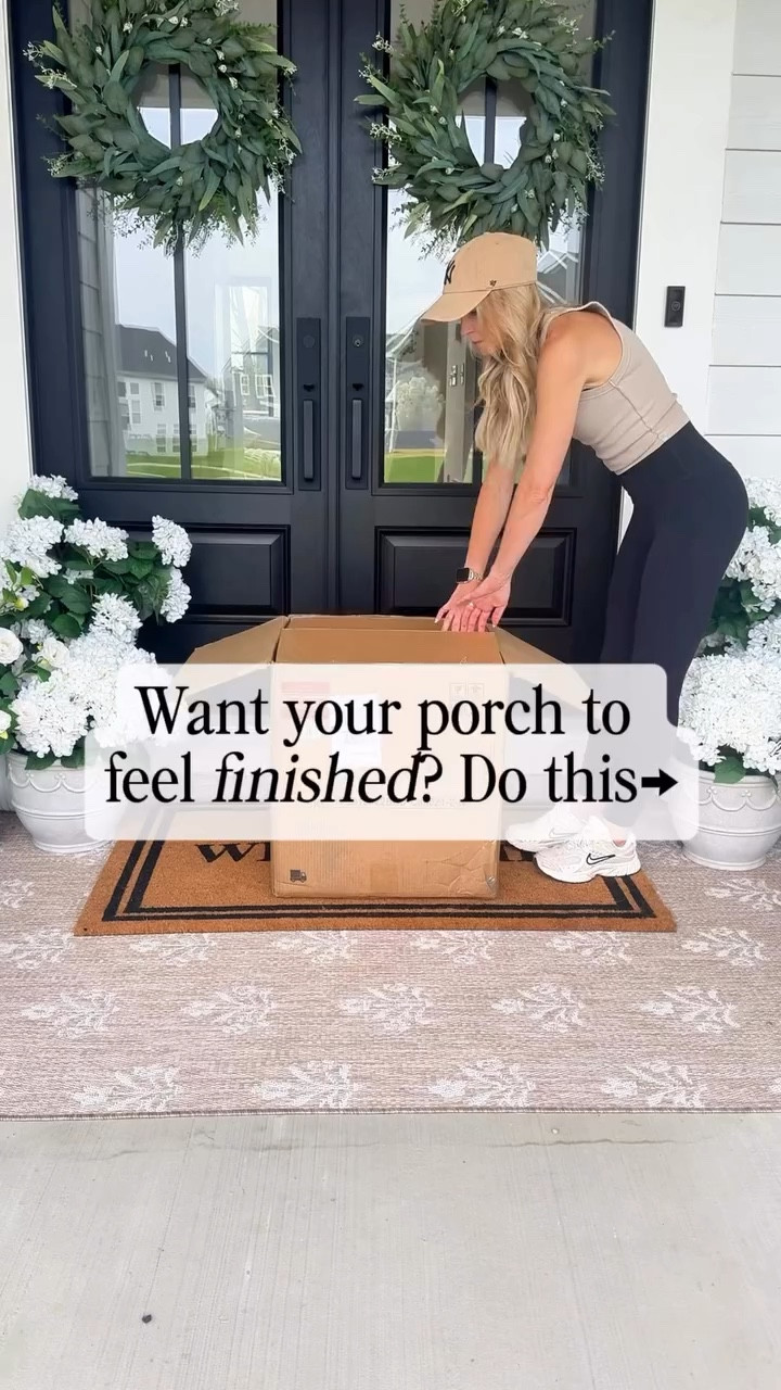 If your porch feels like it’s missing something… it’s probably this! 

Adding planters like these instantly makes everything feel more finished🌿 

#LTKHome #LTKSeasonal