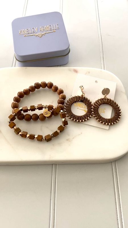 Start your collection with his set of earrings and bracelets. Deep rich bronze color  

#LTKfindsunder100 #LTKsalealert #LTKworkwear