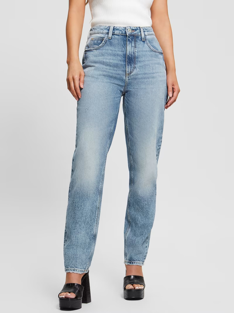 Eco High-Rise Mom Jeans | Guess (US)