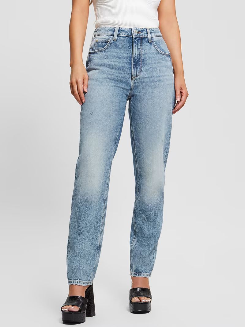 Eco High-Rise Mom Jeans | Guess (US)