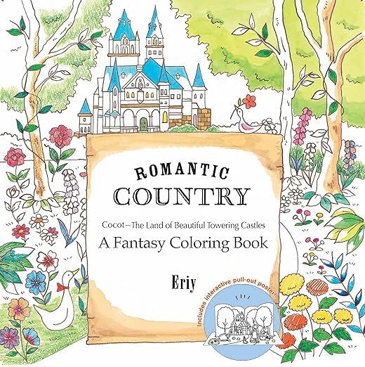 Romantic Country: A Fantasy Coloring Book | Amazon (CA)