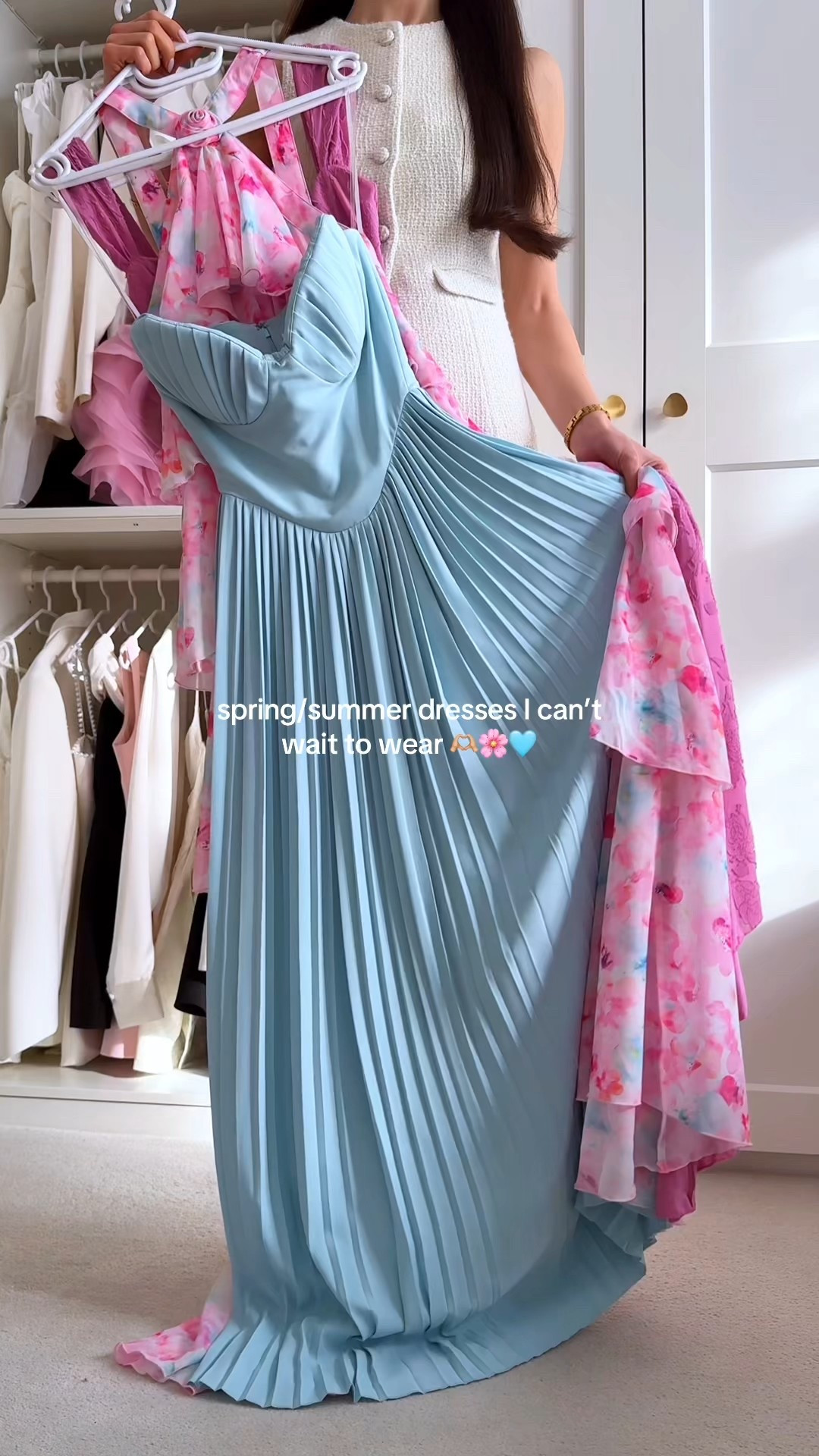 part 3 of my favorite dresses 🤭🌸 spring/summer dresses I can’t wait to wear 🩵 1, 2, or 3?

these blue, floral, and pink dresses would be perfect for special occasions, romantic date, destination wedding guest, garden party, vacation, formal event, birthday picnic…🥂🎀

#dressinspo #reelsfashion #outfitideas #styleinspo #springoutfits 

#LTKSeasonal #LTKootd #LTKWedding