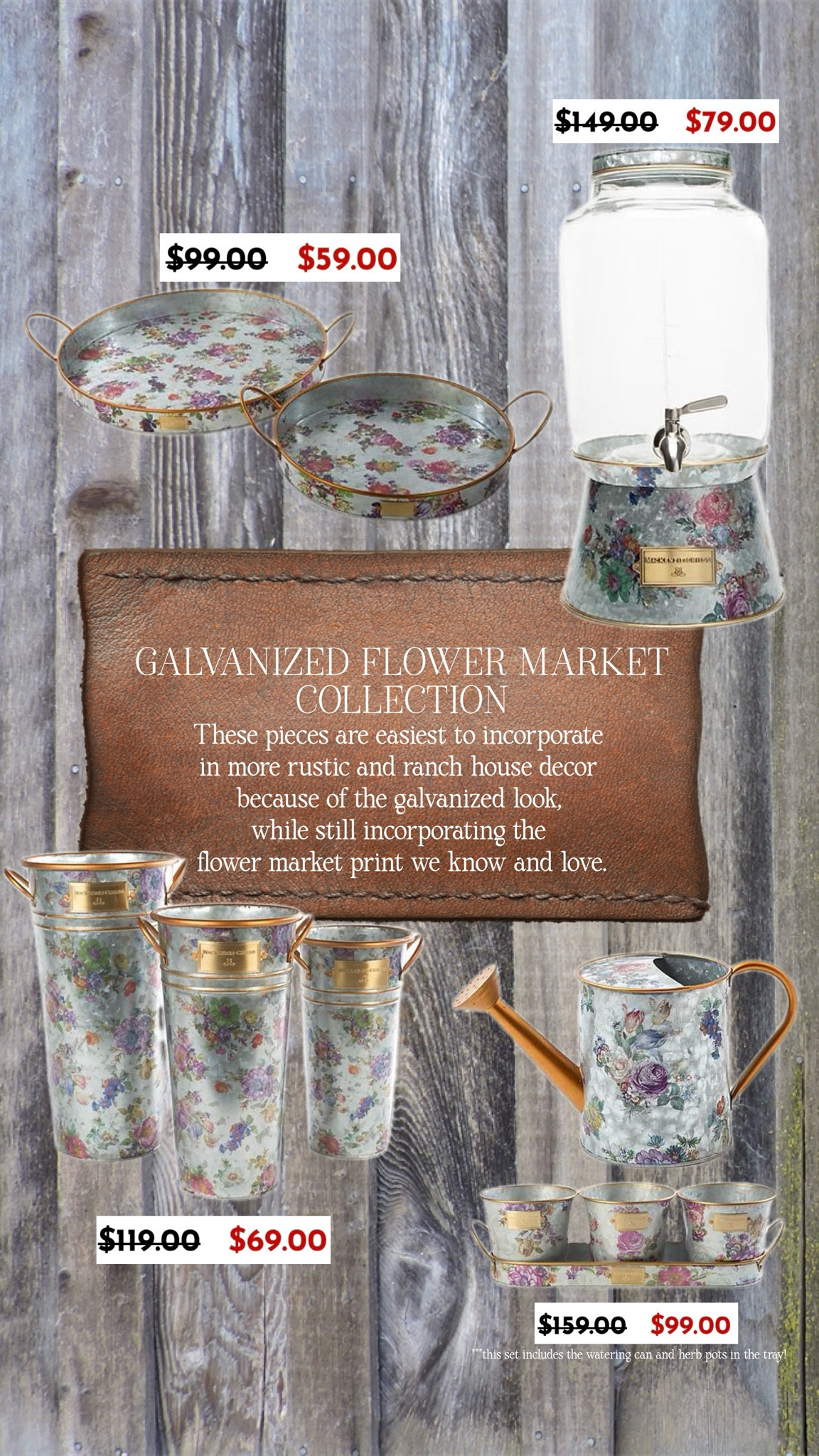 Mackenzie-Childs Barn Sale is live this July! Love this collection, easily blends into ranch house decor with that galvanized look! 

#LTKSaleAlert #LTKHome