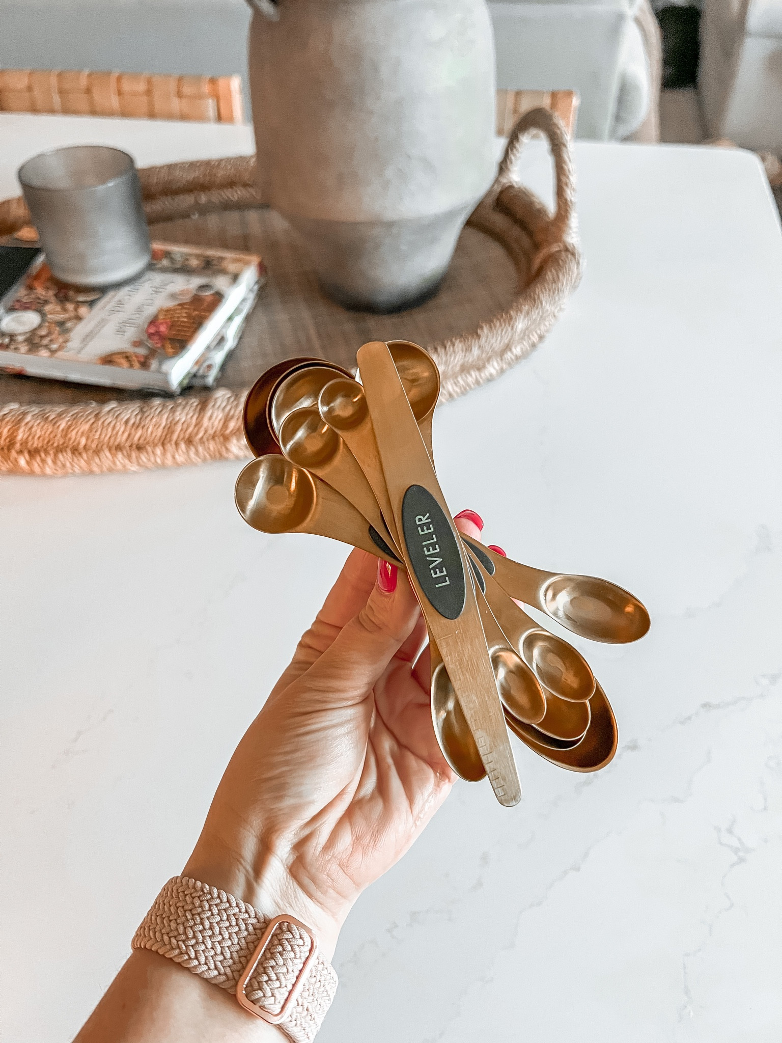 Magnetic nesting measuring spoons!! My latest kitchen find from Amazon! 

#LTKhome #LTKsalealert #LTKunder50