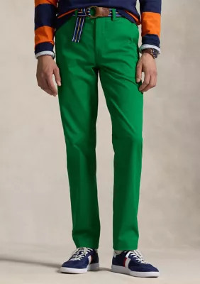 Polo Ralph Lauren Men's Stretch Straight Fit Chino Pants, Green, 32 x 32 | Belk