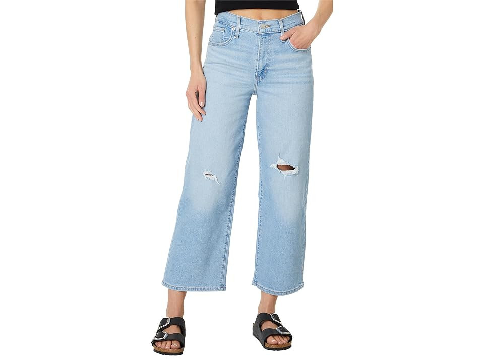 Levi's(r) Womens High-Rise Wide Leg Women's Jeans Add By Ambrey : 30 27, Cotton/Denim/Elastane | Zappos