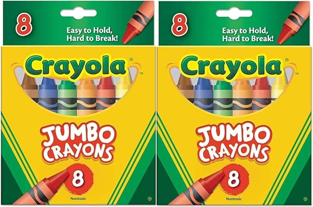 Crayola 52-0389 Crayons Jumbo, Pack of 2 | Amazon (US)