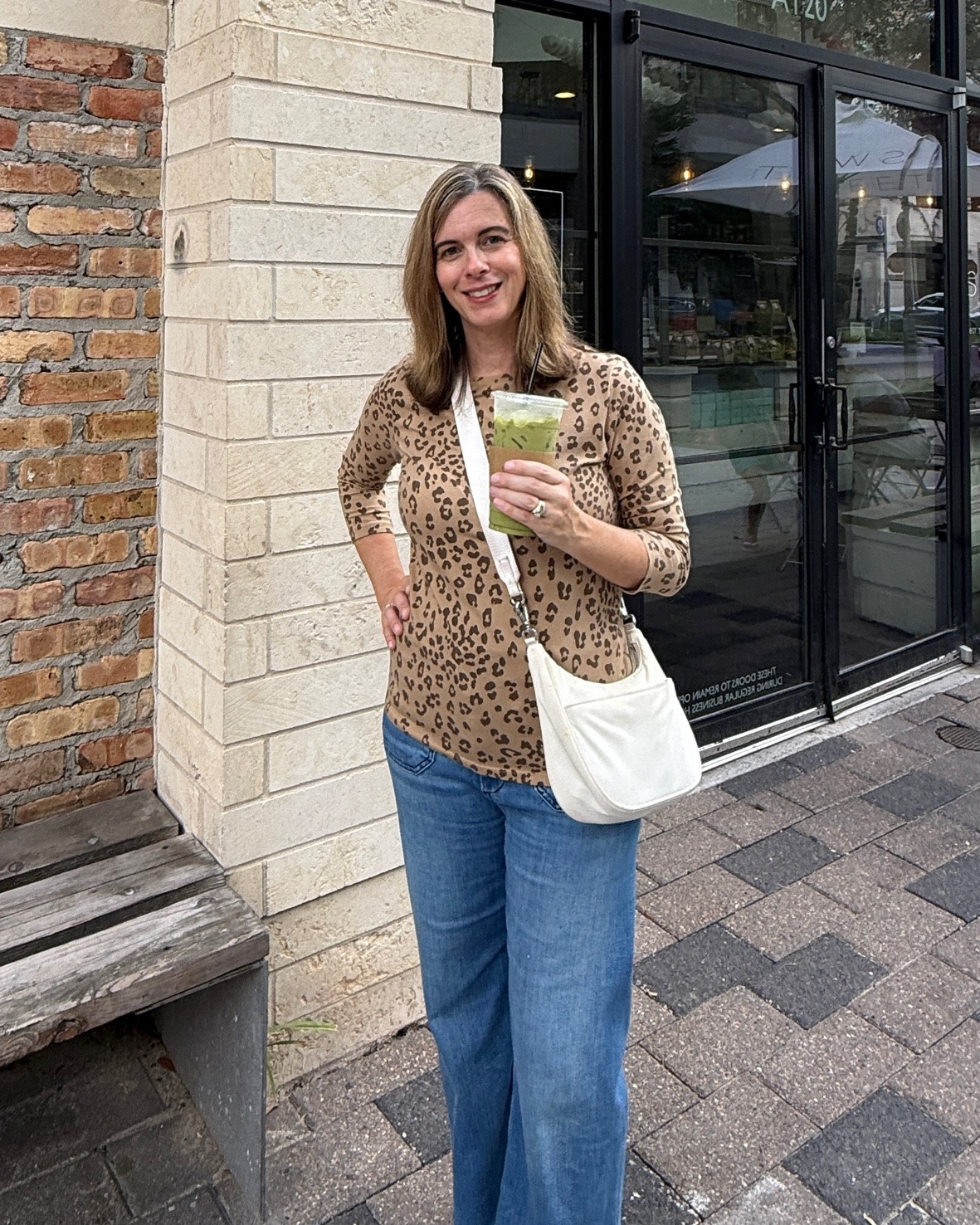 Leopard outfits I’ve been wearing 🤎 | Womens fall fashion | fall outfit ideas | effortless fall | leopard 3/4 sleeve top | leopard puff sleeve top |

#LTKdayinmylife #LTKOver40 #LTKootd