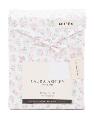 Cotton Percale Floral Sheet Set | Bed & Bath | Marshalls | Marshalls