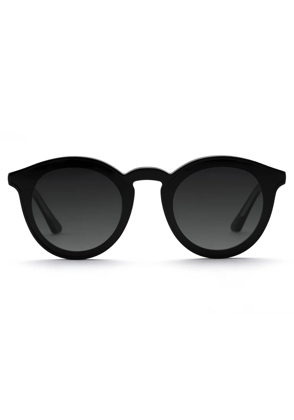 COLLINS NYLON | Black + Black and Crystal | KREWE Eyewear
