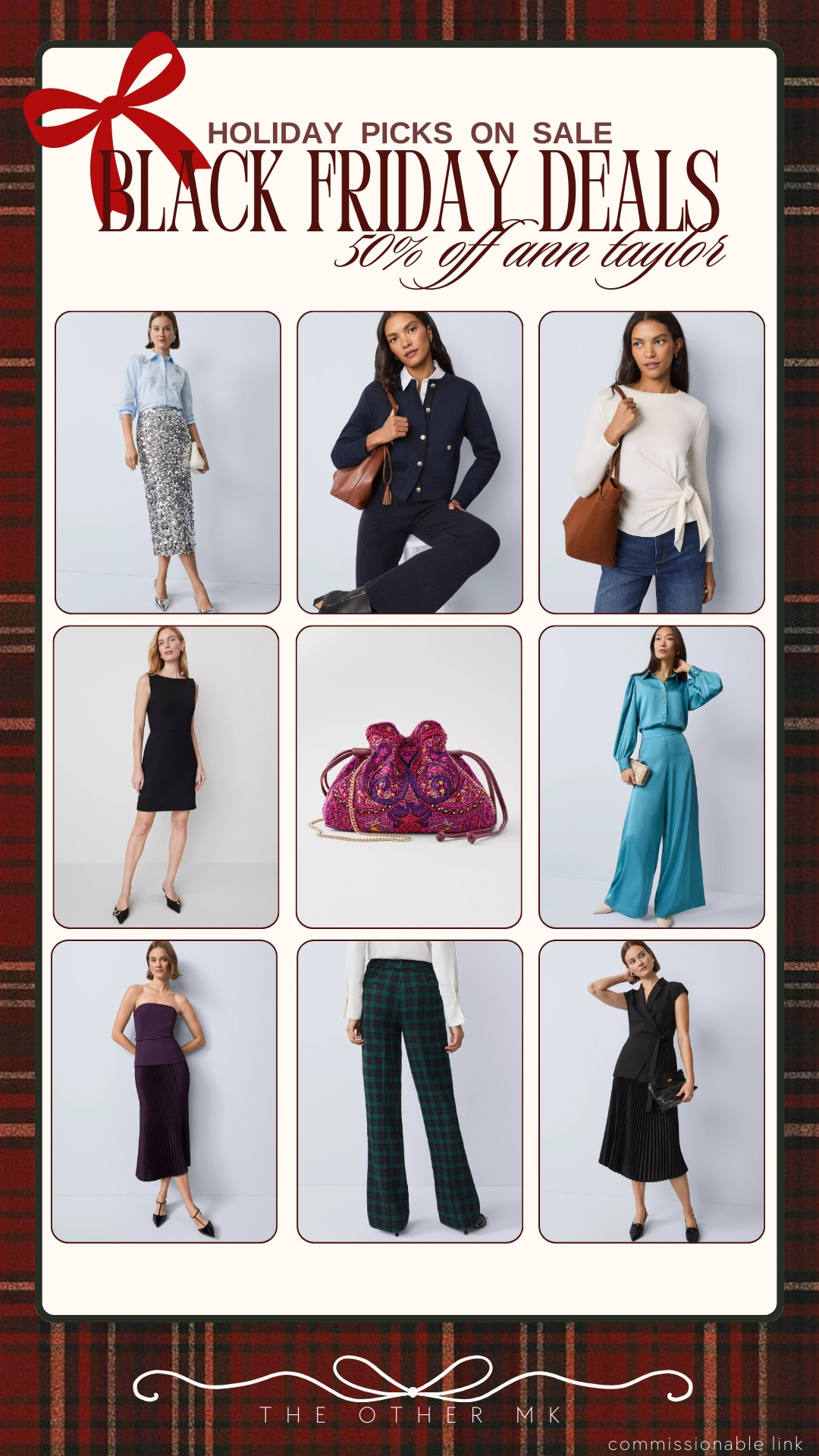 50% off Ann Taylor
Black Friday sale 

#LTKWorkwear #LTKHoliday #LTKCyberWeek