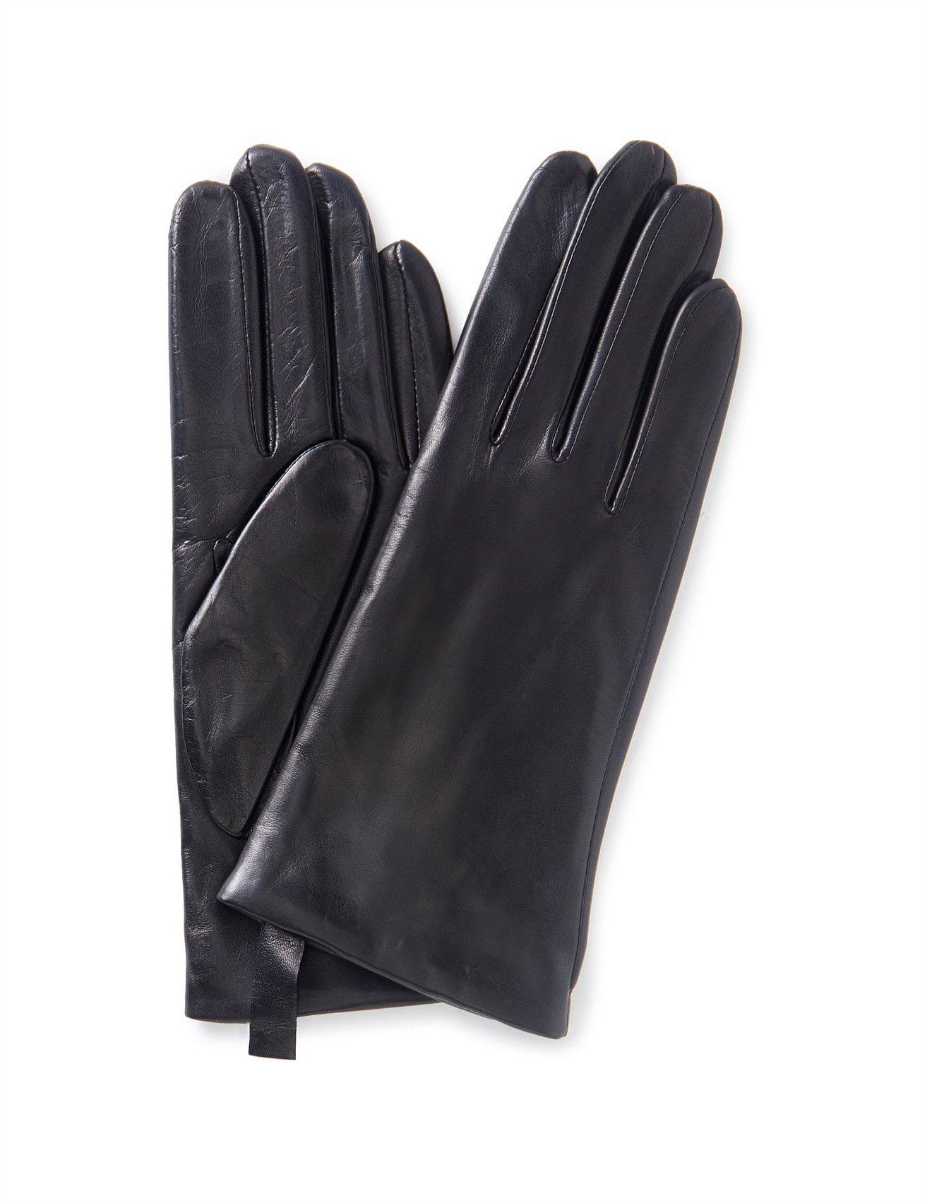 Leather Gloves with Cashmere Lining | David Jones (Australia & New Zealand)