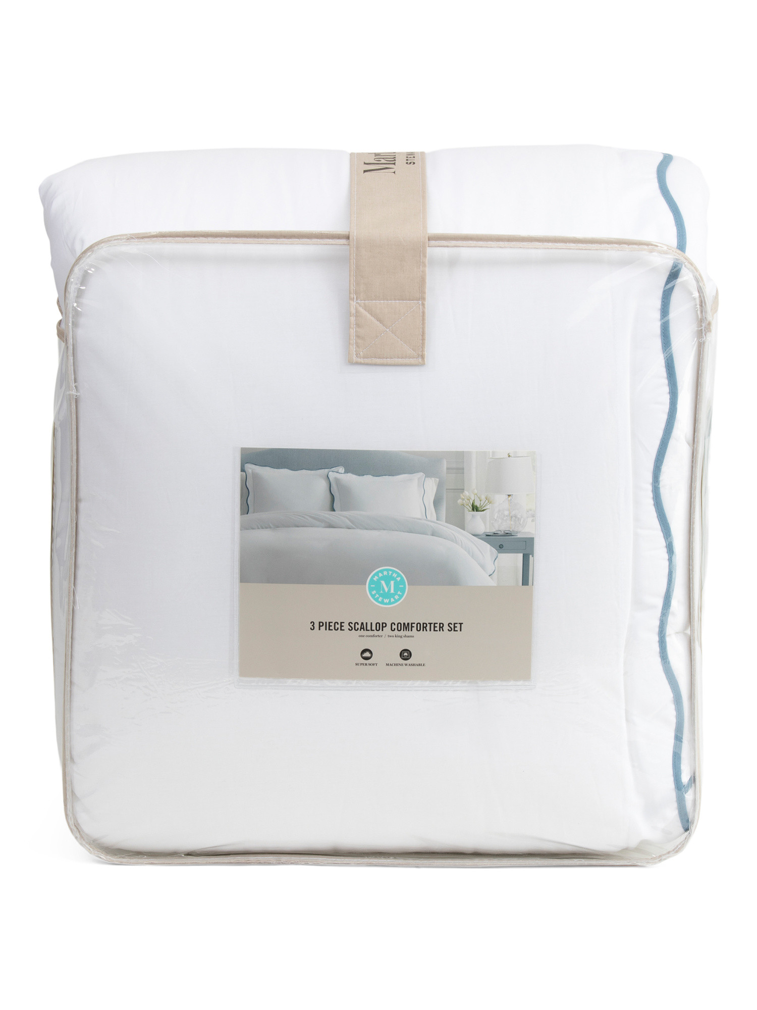 Simple Scallop Comforter Set | TJ Maxx