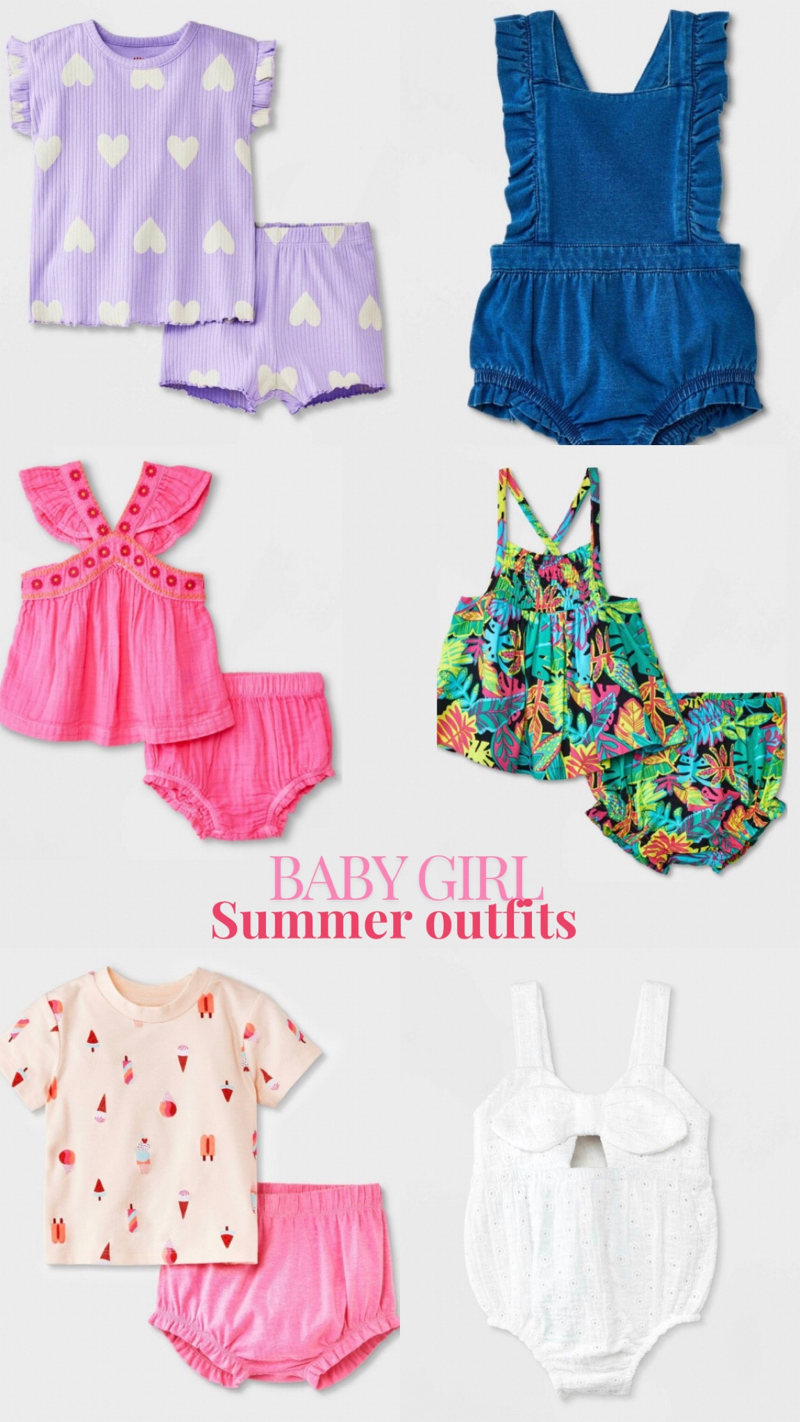 Baby girl summer outfits 20% off! 

#LTKSaleAlert #LTKSummerSales #LTKBaby