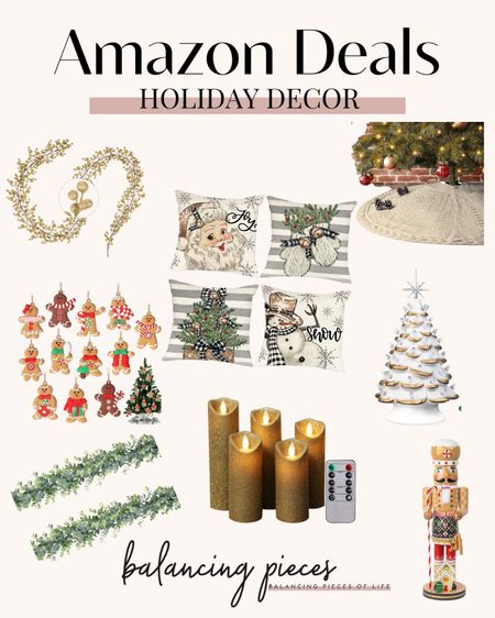 Amazon Holiday Decor - Amazon Christmas - Christmas neutral decor

#LTKhome #LTKHoliday #LTKSeasonal