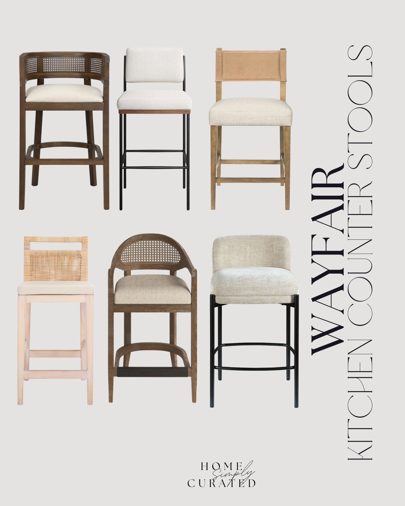 My top picks for counter stools! We have the middle top ones & always get so many compliments on them!

A perfect way to upgrade your space!! 

wayfair, home, kitchen finds, counter stools, transitional home, best sellers, wayfair furniture, wayfair kitchen counter stools, kitchen stools 

 

#LTKSeasonal #LTKHome