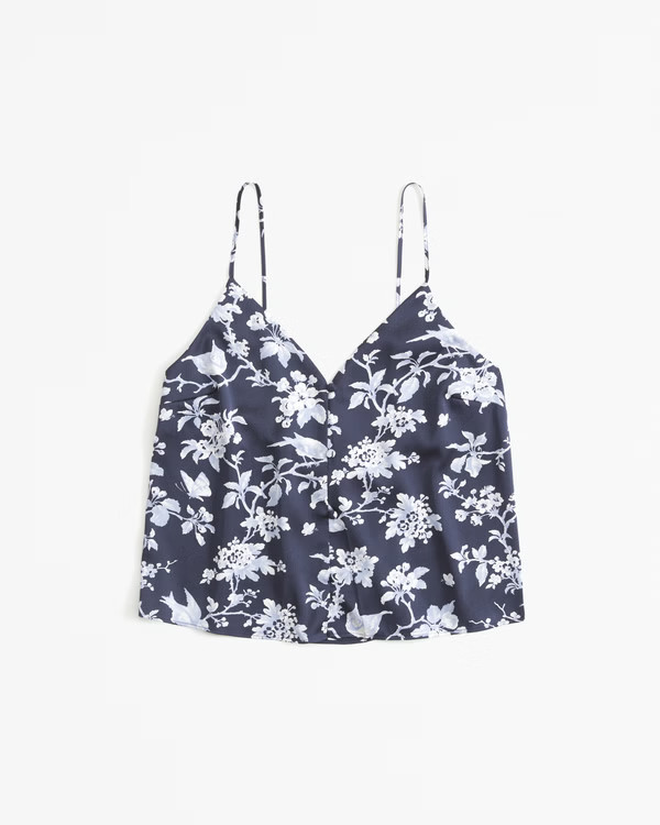 Women's Satin Sleep Cami | Women's New Arrivals | Abercrombie.com | Abercrombie & Fitch (US)