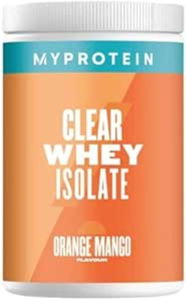 Myprotein Clear Whey Isolate Orange Mango 500g | Amazon (CA)
