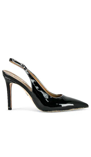 Hazel Sling Back Heel in Black | Revolve Clothing (Global)