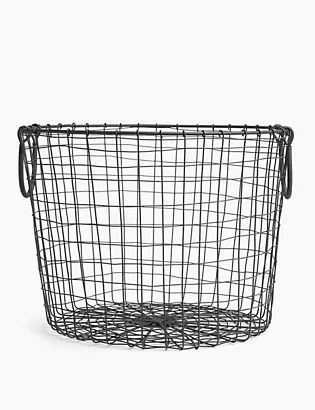 Wire Round Storage Basket | Marks & Spencer (US)