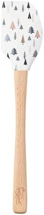 Tovolo Nordic Trees Woodland Christmas Holiday Silicone Spatula with Wood Handle for Cooking Baki... | Amazon (US)
