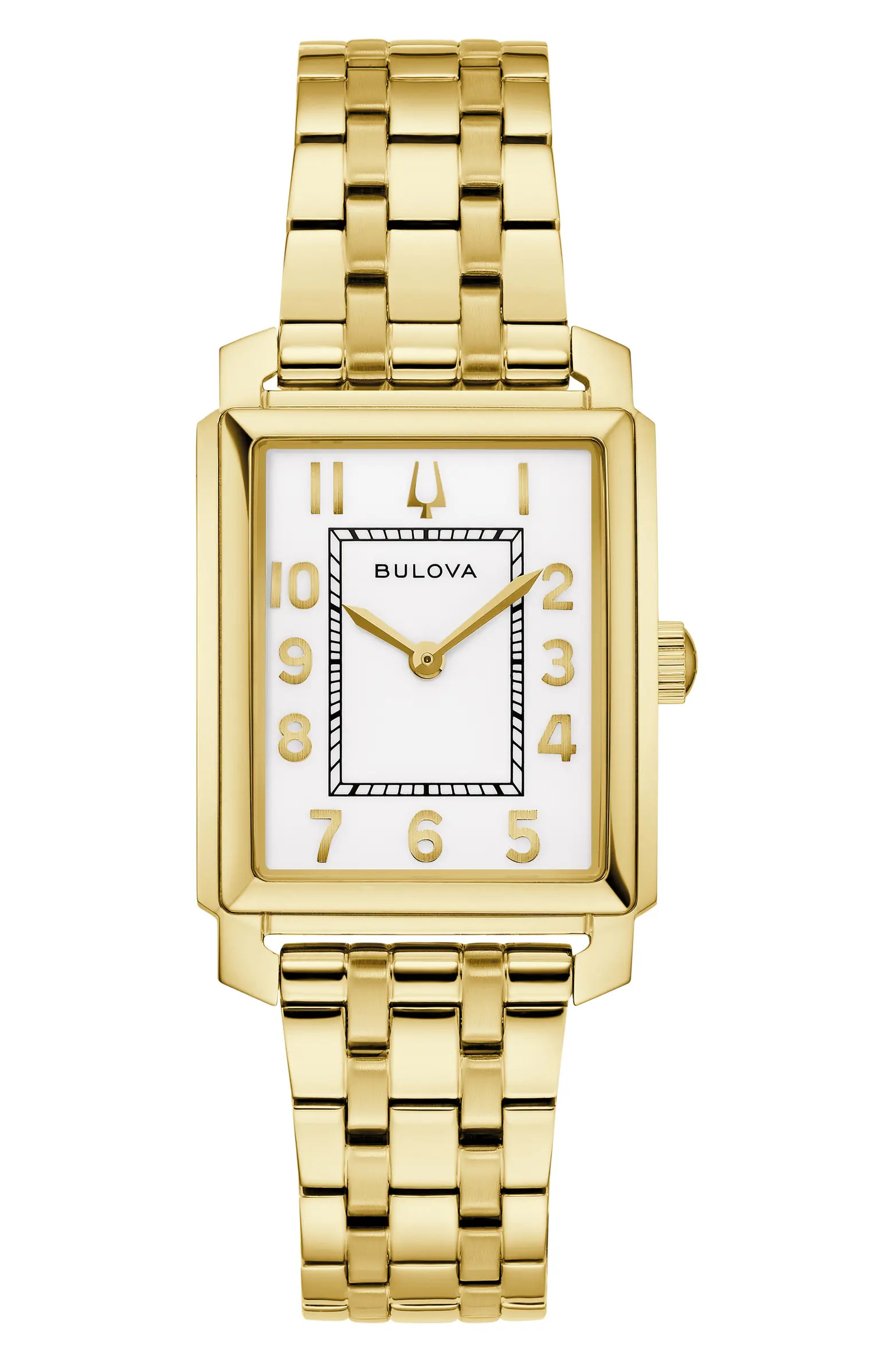 Sutton Rectangular Bracelet Watch, 25mm x 37mm | Nordstrom