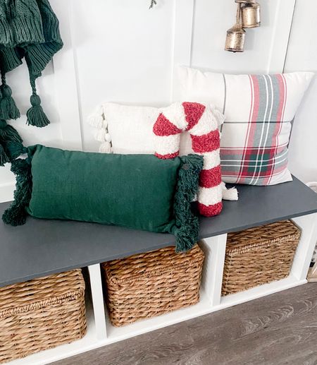 Classic red and green Christmas this year some of my fave solid and print pillows as well as pottery barn dupe candy cane and some other cute pillows I love 

#christmas #christmasdecor #christmaspillows #holidaydecor #accentpillows #potterybarn #candycsnepillow #plaidpillow 

#LTKSeasonal #LTKHoliday #LTKhome