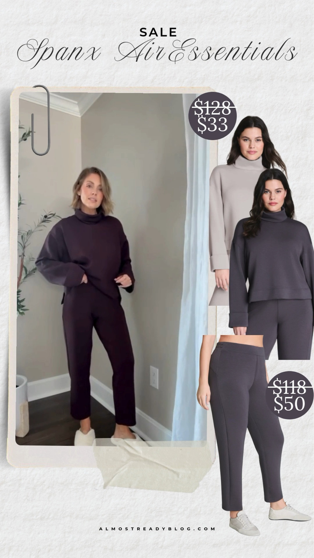 XS tops / XS Petite pants 
Use my code ALMOSTREADYXSPANX for additional discount.

#LTKSaleAlert #LTKOver40 #LTKPetite