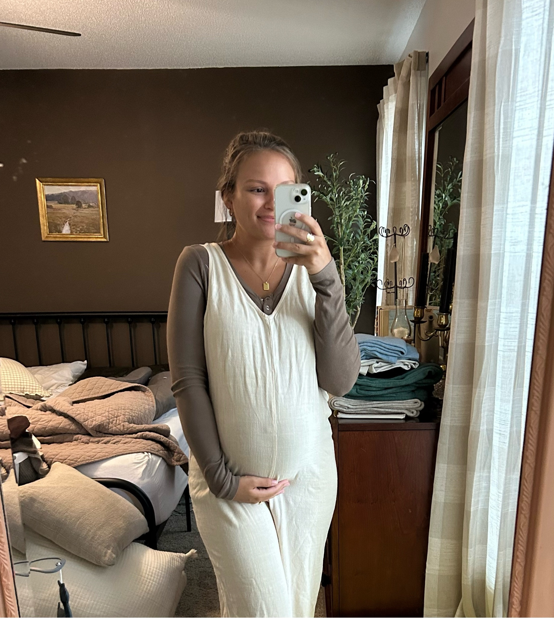 The perfect way to dress your fall baby bump! (: 🍂 
Small in jumper and top 

#LTKHoliday #LTKSeasonal #LTKBump