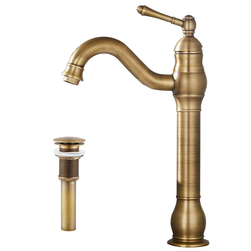 Vessel Sink Faucet Single-handle Bathroom Faucet with Drain Assembly | Wayfair North America
