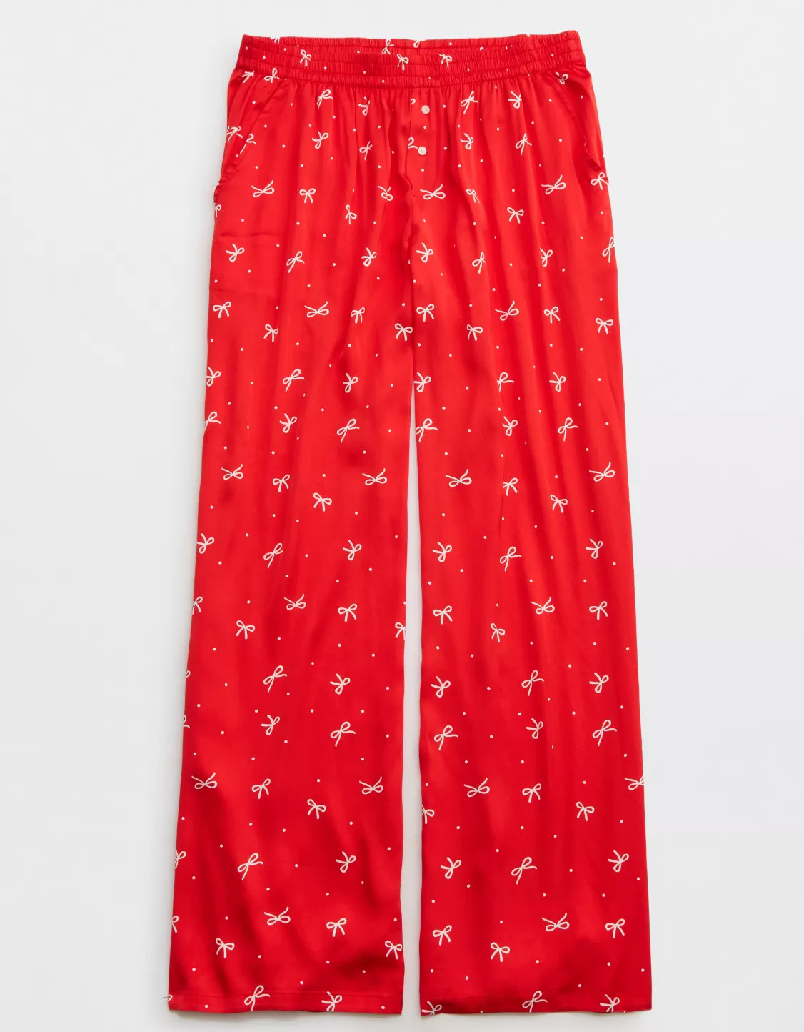 Aerie Off-Duty Satin Trouser PJ | Aerie